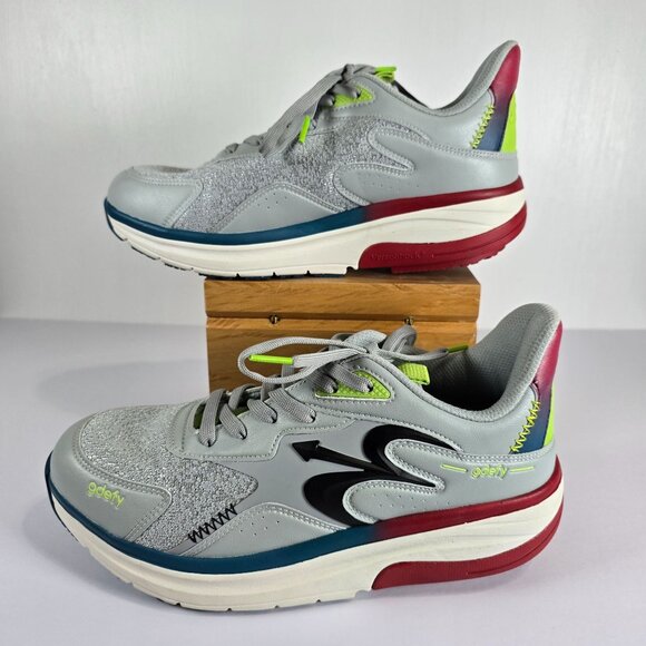 Gravity Defyer GDefy Energiya Women Sz 9 Grey TB9037FGU-M Travel Walking Shoe - Picture 2 of 12